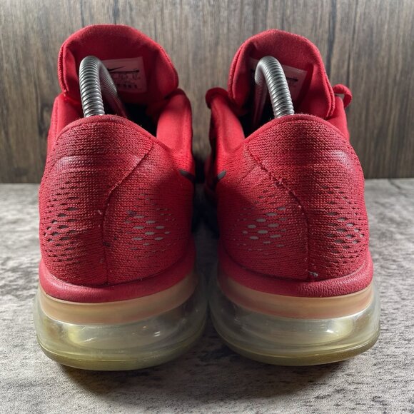 Mens Nike Air Max 2016 Bright Crimson Red Athletic Running Sneakers Size 9 main image 5